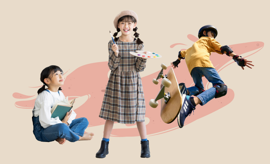 子供たちの写真