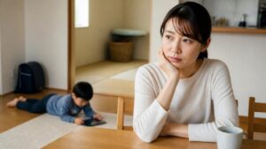 不登校の子どもの家での過ごし方に悩む母