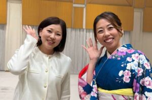 三浦：吉野さんとツーショット画像